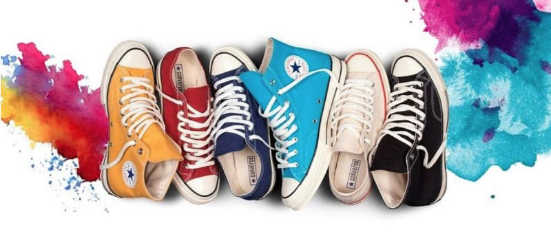 Converse là một trong những loại giày phổ biến nhất trên thế giới