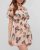 Bộ bơi 3 mảnh Floral Print Chiffon Dress màu hồng
