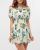 Bộ bơi 3 mảnh Floral Print Chiffon Dress