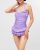 Bộ bơi liền mảnh Dotty Tie Side Skirted Polka Dot Swimdress