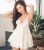 Đầm ngủ Fairy kèm quần Sexy Forever màu trắng SFDN17
